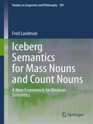 cover image of Iceberg Semantics for Mass Nouns and Count Nouns